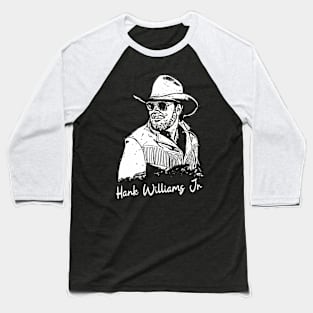 Hank Williams Jr Baseball T-Shirt